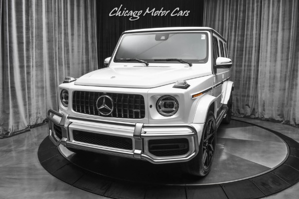 Used 2021 Mercedes-Benz G63 AMG 4Matic SUV G Manufaktur Package! Carbon Fiber! ONLY 3K Miles! for sale Sold at Chicago Motor Cars in West Chicago IL 60185 2