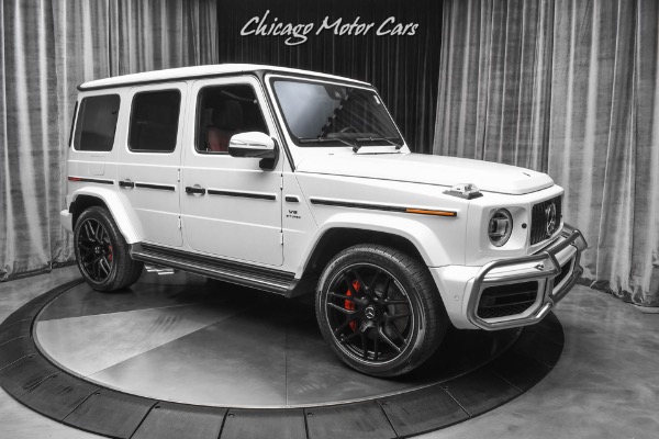 Used 2021 Mercedes-Benz G63 AMG 4Matic SUV G Manufaktur Package! Carbon Fiber! ONLY 3K Miles! for sale Sold at Chicago Motor Cars in West Chicago IL 60185 6