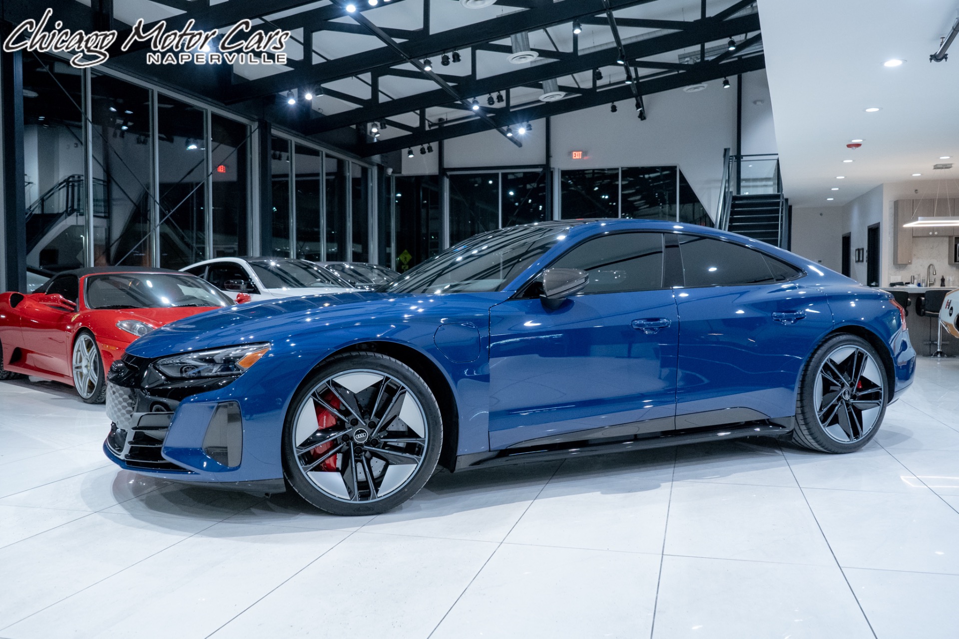 Used 2022 Audi RS e-tron GT quattro $20K Year One Package Remote Park Assist Loaded 2k Miles for sale Sold at Chicago Motor Cars in West Chicago IL 60185 1