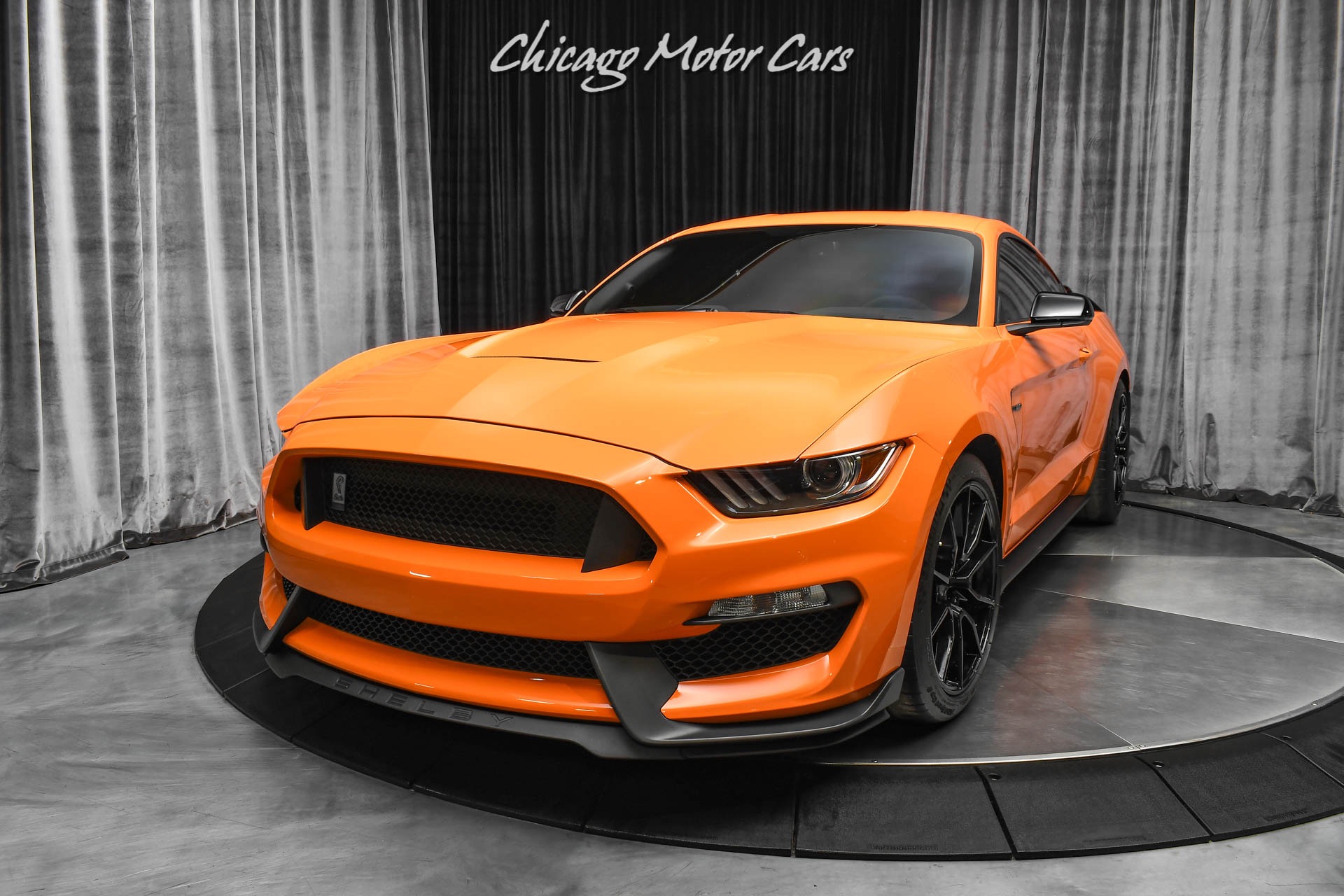 Used-2020-Ford-Mustang-Shelby-GT350-Coupe-Twister-Orange-6-Speed-Manual-Tech-Pack-ONLY-3K-Miles