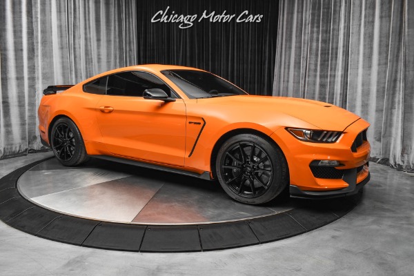 Used-2020-Ford-Mustang-Shelby-GT350-Coupe-Twister-Orange-6-Speed-Manual-Tech-Pack-ONLY-3K-Miles