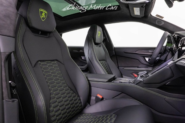 Used-2021-Lamborghini-Urus-SUV-Super-RARE-Verde-Selvans-Paint-Ad-Personam-B-O-3D-Sound-LOADED