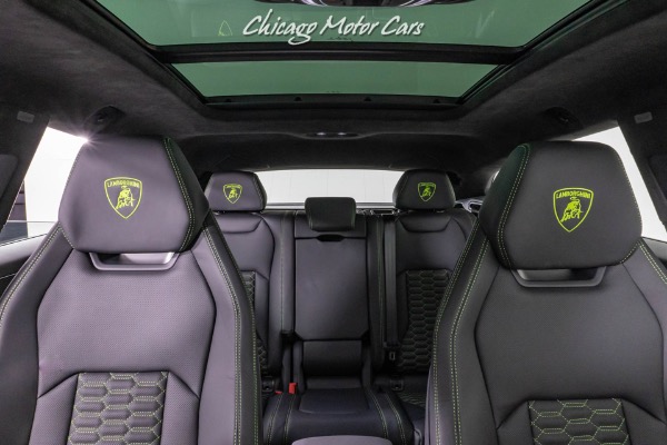 Used-2021-Lamborghini-Urus-SUV-Super-RARE-Verde-Selvans-Paint-Ad-Personam-B-O-3D-Sound-LOADED