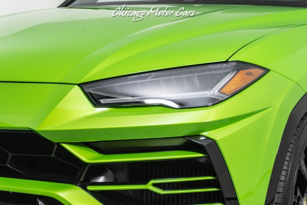 Used-2021-Lamborghini-Urus-SUV-Super-RARE-Verde-Selvans-Paint-Ad-Personam-B-O-3D-Sound-LOADED