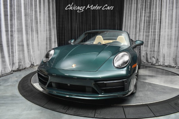 Used 2021 Porsche 911 Carrera 4S Convertible Paint to Sample Forest Green! ONLY 1k Miles! LOADED for sale Sold at Chicago Motor Cars in West Chicago IL 60185 2