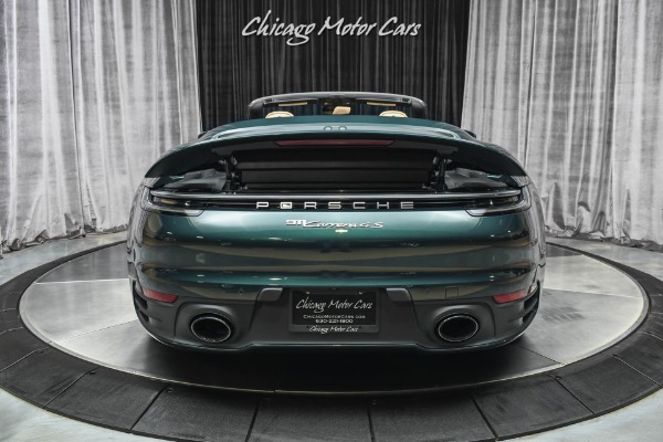 Used 2021 Porsche 911 Carrera 4S Convertible Paint to Sample Forest Green! ONLY 1k Miles! LOADED for sale Sold at Chicago Motor Cars in West Chicago IL 60185 4