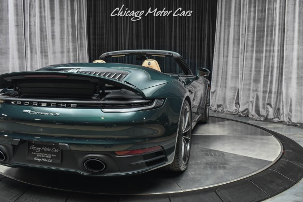 Used-2021-Porsche-911-Carrera-4S-Convertible-Paint-to-Sample-Forest-Green-ONLY-1k-Miles-LOADED