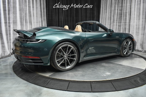 Used-2021-Porsche-911-Carrera-4S-Convertible-Paint-to-Sample-Forest-Green-ONLY-1k-Miles-LOADED