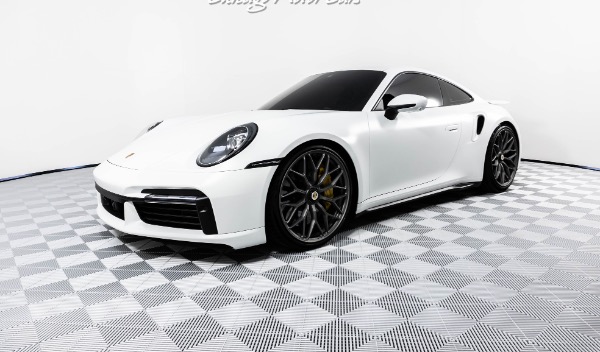 Used-2021-Porsche-911-Turbo-S-Only-9k-Miles-XPEL-STEALTH-PPF-Front-Lift-Sport-Exhaust