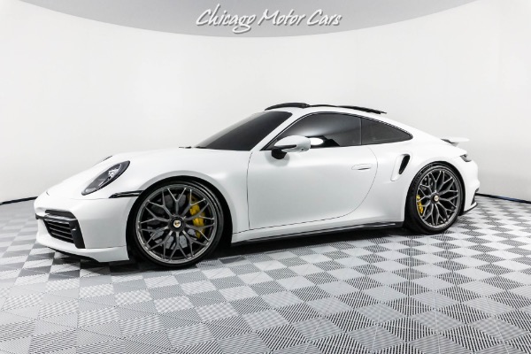 Used 2021 Porsche 911 Turbo S Only 9k Miles XPEL STEALTH PPF Front Lift Sport Exhaust for sale Sold at Chicago Motor Cars in West Chicago IL 60185 1