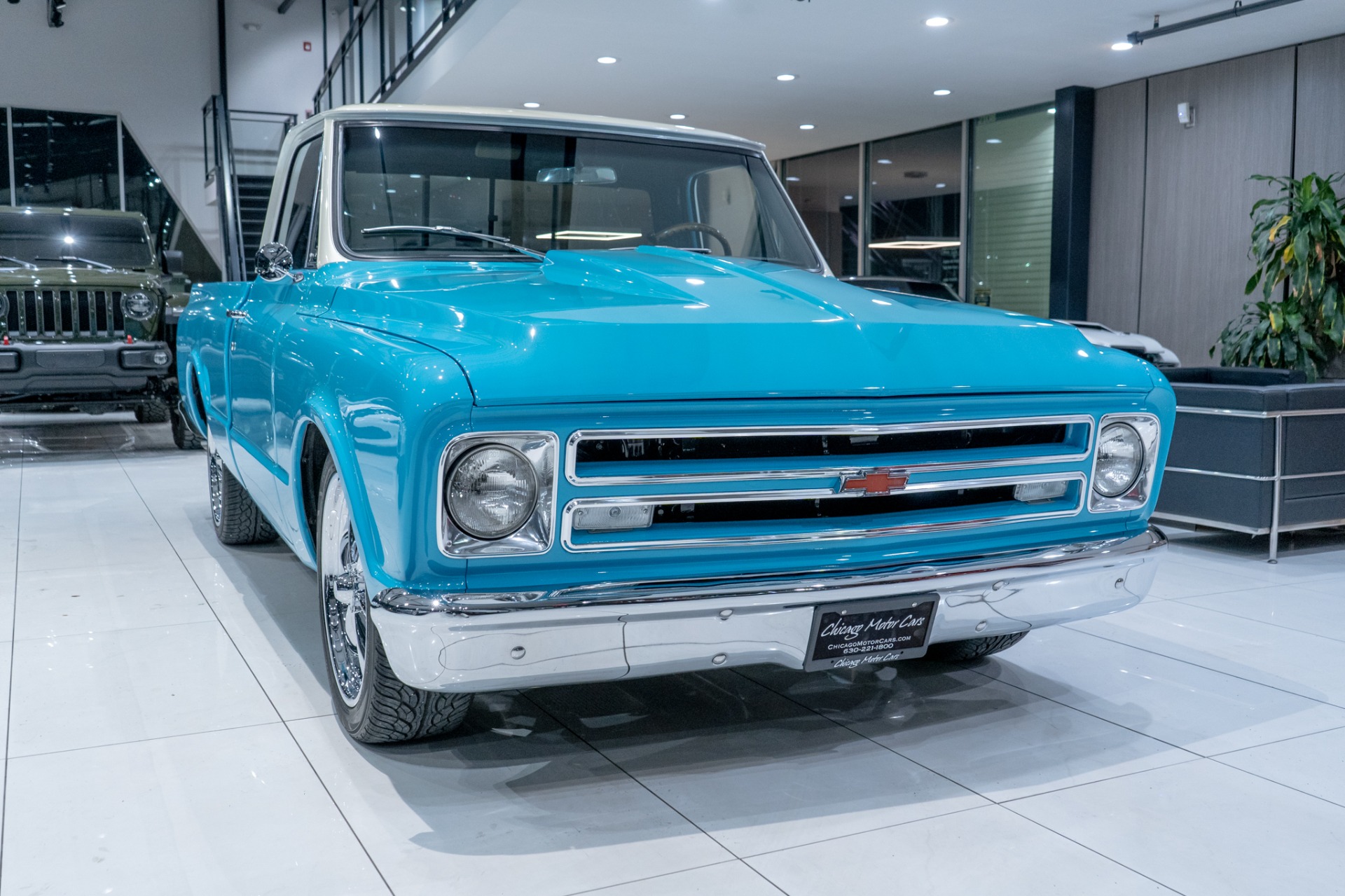 Used-1967-Chevrolet-C10-Shortbed-Pickup-Truck-Restomod-402ci-Big-Block-Beautiful-Restoration