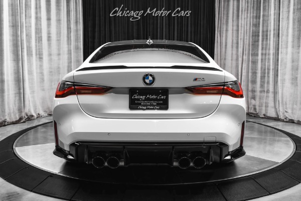 Used 2021 BMW M4 Coupe RARE 6-Speed Manual! Merino Interior! Carbon Trim! Exhaust + Tune! for sale Sold at Chicago Motor Cars in West Chicago IL 60185 4