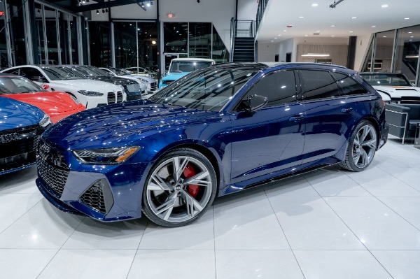 Used 2021 Audi RS 6 Avant 4.0T quattro Avant AWD Executive Pkg! Black Optic Pkg! JB4 Tune! Lowered! for sale Sold at Chicago Motor Cars in West Chicago IL 60185 3