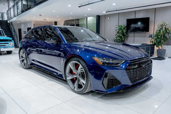 Used 2021 Audi RS 6 Avant 4.0T quattro Avant AWD Executive Pkg! Black Optic Pkg! JB4 Tune! Lowered! for sale Sold at Chicago Motor Cars in West Chicago IL 60185 6