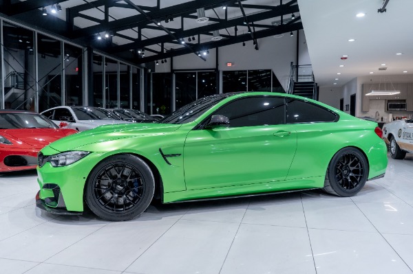 Used 2016 BMW M4 Coupe! Exec Pkg! Carbon Roof! MHD Stage 2 Tune Full Exhaust Carbon Aero! for sale Sold at Chicago Motor Cars in West Chicago IL 60185 2