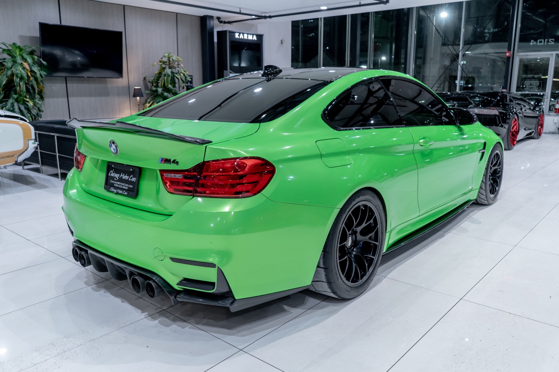 Used-2016-BMW-M4-Coupe-Exec-Pkg-Carbon-Roof-MHD-Stage-2-Tune-Full-Exhaust-Carbon-Aero