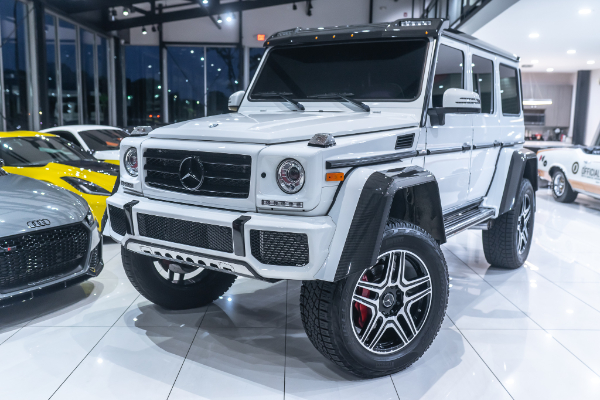 Used 2017 Mercedes-Benz G550 4x4 Squared SUV! Diamond Stitching! 1 of 300! Just Serviced! for sale Sold at Chicago Motor Cars in West Chicago IL 60185 4