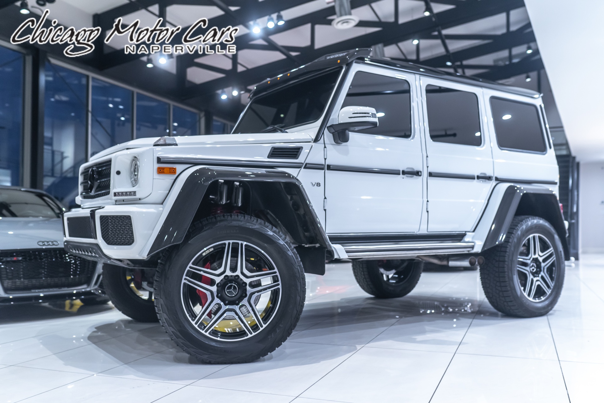 Used 2017 Mercedes-Benz G550 4x4 Squared SUV! Diamond Stitching! 1 of 300! Just Serviced! for sale Sold at Chicago Motor Cars in West Chicago IL 60185 1