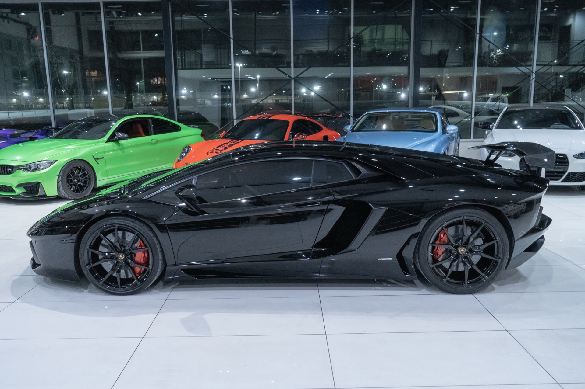 Used-2015-Lamborghini-Aventador-LP-700-4-AWD-Coupe-Low-Miles-B-Rogue-Exhaust-Full-Body-PPF