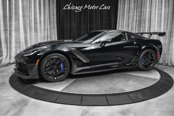 Used 2019 Chevrolet Corvette ZR1 3ZR ZTK Package 7-Speed Manual Extremely Low Miles Rare Example for sale Sold at Chicago Motor Cars in West Chicago IL 60185 1