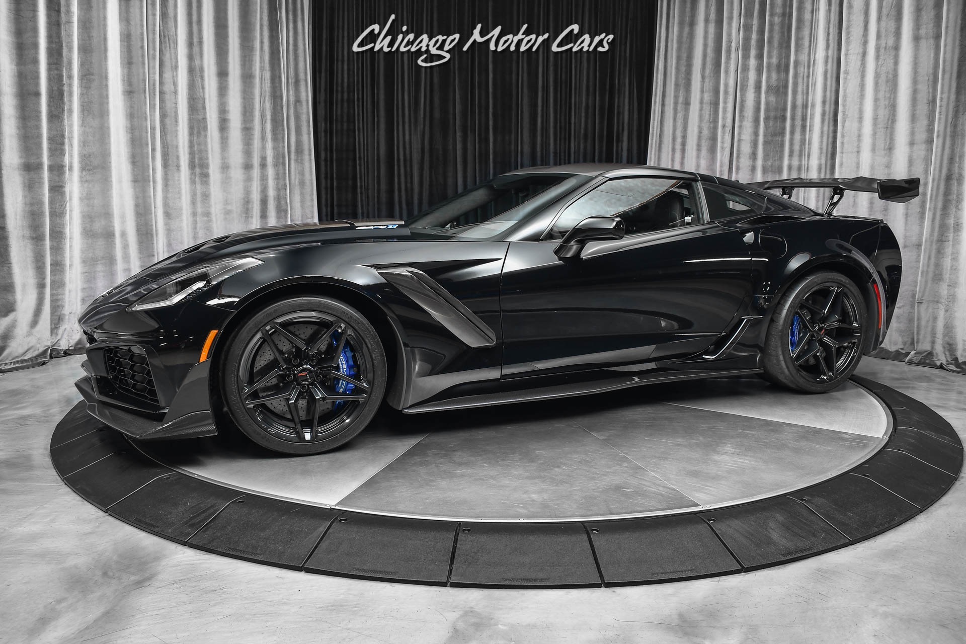 Used 2019 Chevrolet Corvette ZR1 3ZR ZTK Package 7-Speed Manual Extremely Low Miles Rare Example for sale Sold at Chicago Motor Cars in West Chicago IL 60185 1