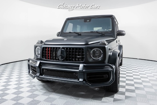 Used 2021 Mercedes-Benz G63 AMG Manufaktur Interior! FACTORY MATTE! CARBON! STARLIGHT! H&R! Vossen! for sale Sold at Chicago Motor Cars in West Chicago IL 60185 6