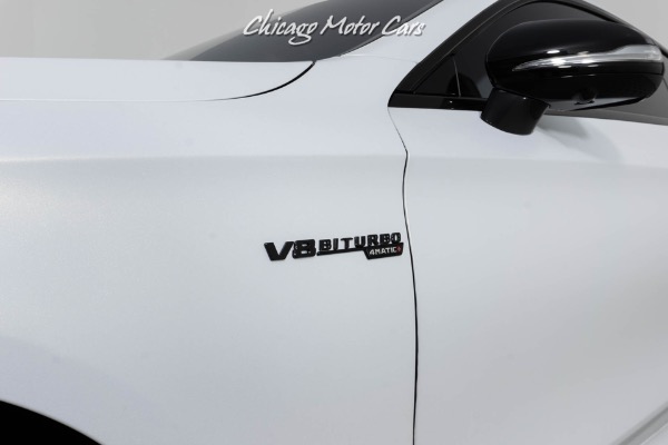 Used 2017 Mercedes-Benz S63 AMG 4Matic Hot Satin White on White! 20inch Gloss Black Rims Transparent Roof for sale Sold at Chicago Motor Cars in West Chicago IL 60185 3