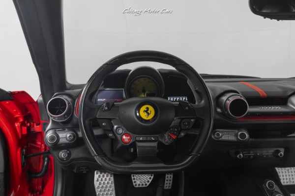 Used-2019-Ferrari-812-Superfast-Coupe-LOW-Miles-Carbon-Steering-Wheel-Racing-Wheels-Front-PPF-LOADED