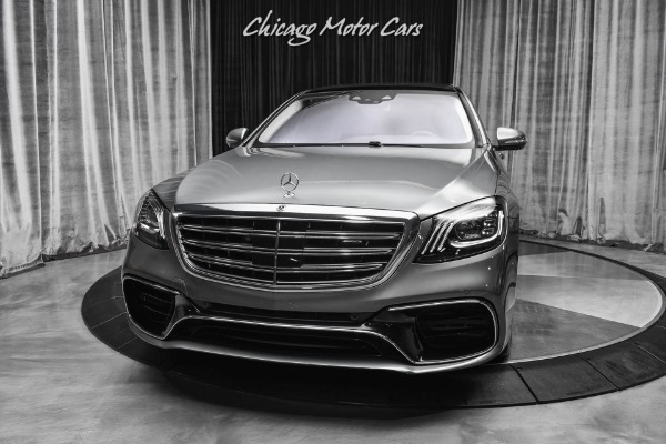 Used 2018 Mercedes-Benz S63 AMG 4Matic Sedan Burmester High End 3D! Magic Sky! LOADED! for sale Sold at Chicago Motor Cars in West Chicago IL 60185 2