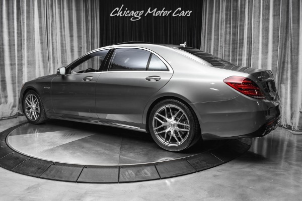 Used 2018 Mercedes-Benz S63 AMG 4Matic Sedan Burmester High End 3D! Magic Sky! LOADED! for sale Sold at Chicago Motor Cars in West Chicago IL 60185 3