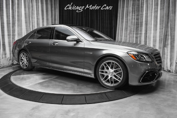 Used 2018 Mercedes-Benz S63 AMG 4Matic Sedan Burmester High End 3D! Magic Sky! LOADED! for sale Sold at Chicago Motor Cars in West Chicago IL 60185 6