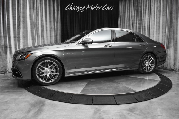 Used 2018 Mercedes-Benz S63 AMG 4Matic Sedan Burmester High End 3D! Magic Sky! LOADED! for sale Sold at Chicago Motor Cars in West Chicago IL 60185 1