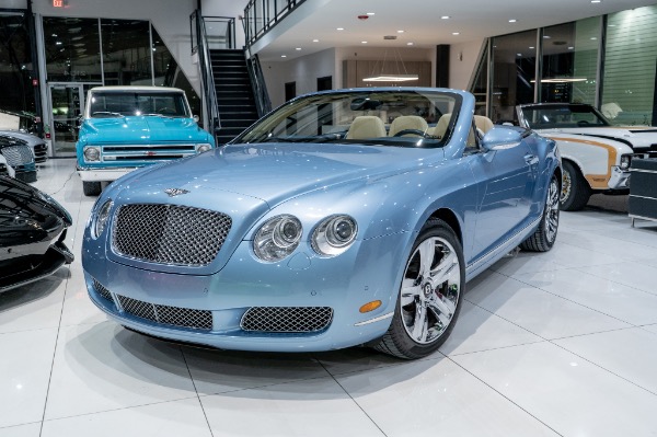 Used 2007 Bentley Continental GTC 6.0 LITER W-12 CONV BEAUTIFUL COLOR COMBO CLEAN CARFAX ONLY 28000 MILES for sale Sold at Chicago Motor Cars in West Chicago IL 60185 4