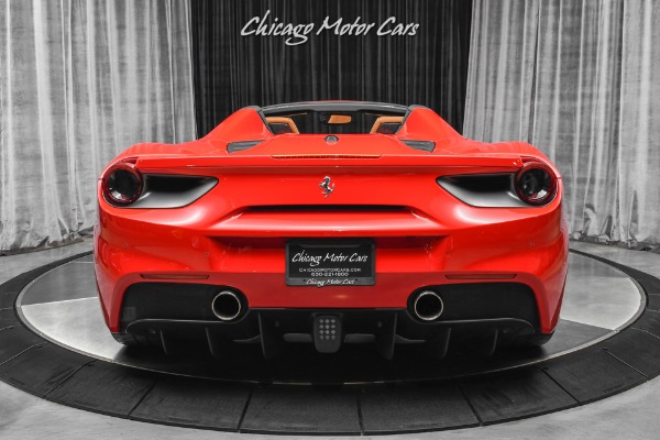 Used 2018 Ferrari 488 Spider Convertible Carbon Fiber Racing Package Well Equipped! Serviced! for sale Sold at Chicago Motor Cars in West Chicago IL 60185 4