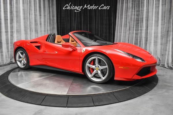 Used 2018 Ferrari 488 Spider Convertible Carbon Fiber Racing Package Well Equipped! Serviced! for sale Sold at Chicago Motor Cars in West Chicago IL 60185 6