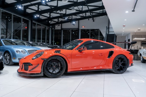 Used 2016 Porsche 911 GT3 RS Coupe ONLY 729 Miles! Thousands in UPGRADES! TechART Carbon Fiber! for sale Sold at Chicago Motor Cars in West Chicago IL 60185 2