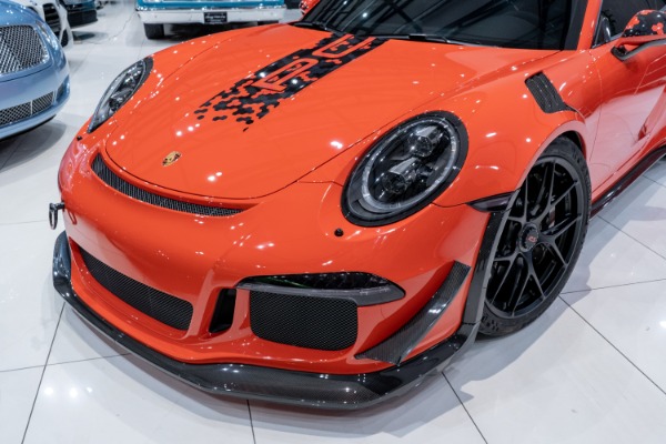 Used 2016 Porsche 911 GT3 RS Coupe ONLY 729 Miles! Thousands in UPGRADES! TechART Carbon Fiber! for sale Sold at Chicago Motor Cars in West Chicago IL 60185 5