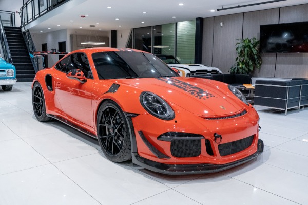 Used 2016 Porsche 911 GT3 RS Coupe ONLY 729 Miles! Thousands in UPGRADES! TechART Carbon Fiber! for sale Sold at Chicago Motor Cars in West Chicago IL 60185 6