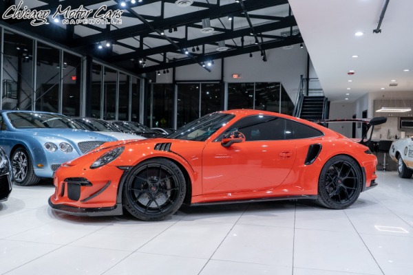 Used 2016 Porsche 911 GT3 RS Coupe ONLY 729 Miles! Thousands in UPGRADES! TechART Carbon Fiber! for sale Sold at Chicago Motor Cars in West Chicago IL 60185 1