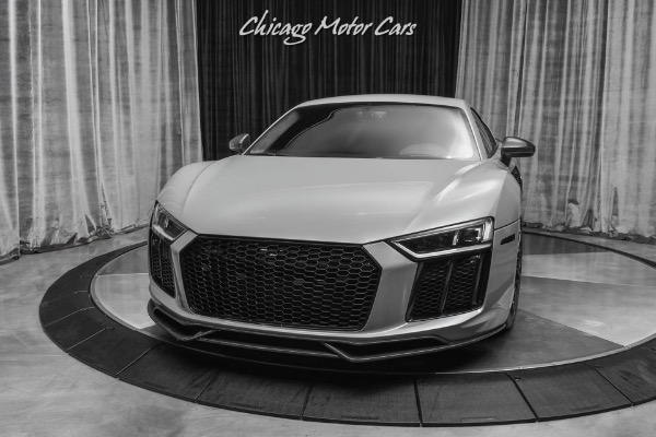 Used 2017 Audi R8 5.2 quattro V10 Plus Coupe Audi Exclusive Nardo Grey! LOW Miles! LOADED! for sale Sold at Chicago Motor Cars in West Chicago IL 60185 2
