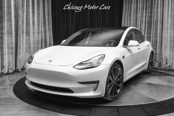 Used 2020 Tesla Model 3 Performance AWD Sedan $12K Full Self