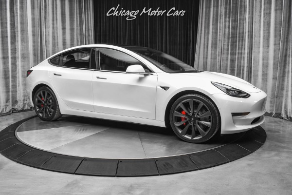 Used 2020 Tesla Model 3 Performance AWD Sedan $12K Full Self Driving PACK! ONLY 4K MILES! for sale Sold at Chicago Motor Cars in West Chicago IL 60185 6
