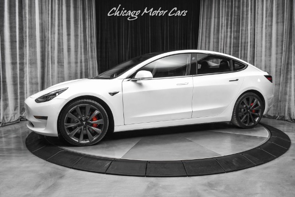 Used 2020 Tesla Model 3 Performance AWD Sedan $12K Full Self Driving PACK! ONLY 4K MILES! for sale Sold at Chicago Motor Cars in West Chicago IL 60185 1