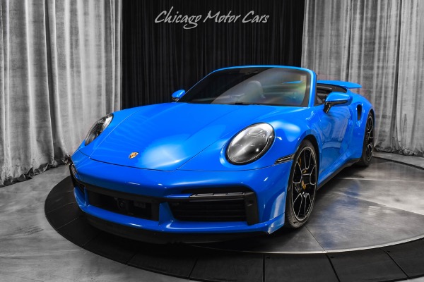 Used 2022 Porsche 911 Turbo S Cabriolet LOADED! IPE Exhaust! DME Stage 2 Tune! InnoDrive! for sale Sold at Chicago Motor Cars in West Chicago IL 60185 2