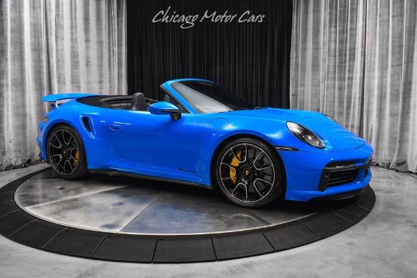 Used 2022 Porsche 911 Turbo S Cabriolet LOADED! IPE Exhaust! DME Stage 2 Tune! InnoDrive! for sale Sold at Chicago Motor Cars in West Chicago IL 60185 6