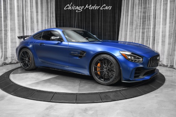 Used 2020 Mercedes-Benz AMG GTR Coupe Ceramic Brakes! Serviced! Full PPF! New Tires Rare Blue Magno Paint for sale Sold at Chicago Motor Cars in West Chicago IL 60185 6