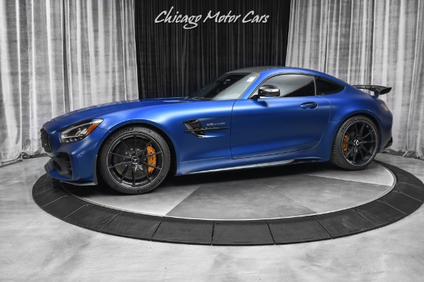 Used 2020 Mercedes-Benz AMG GTR Coupe Ceramic Brakes! Serviced! Full PPF! New Tires Rare Blue Magno Paint for sale Sold at Chicago Motor Cars in West Chicago IL 60185 1
