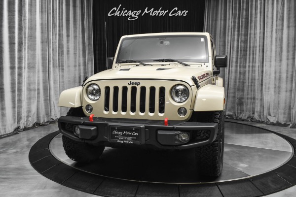 Used 2016 Jeep Wrangler Unlimited Rubicon Hard Rock RARE Mojave Sand! Serviced! $49k+ MSRP! for sale Sold at Chicago Motor Cars in West Chicago IL 60185 2