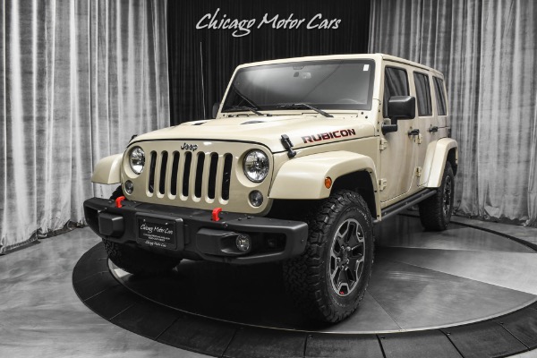 Used-2016-Jeep-Wrangler-Unlimited-Rubicon-Hard-Rock-RARE-Mojave-Sand-Serviced-49k-MSRP
