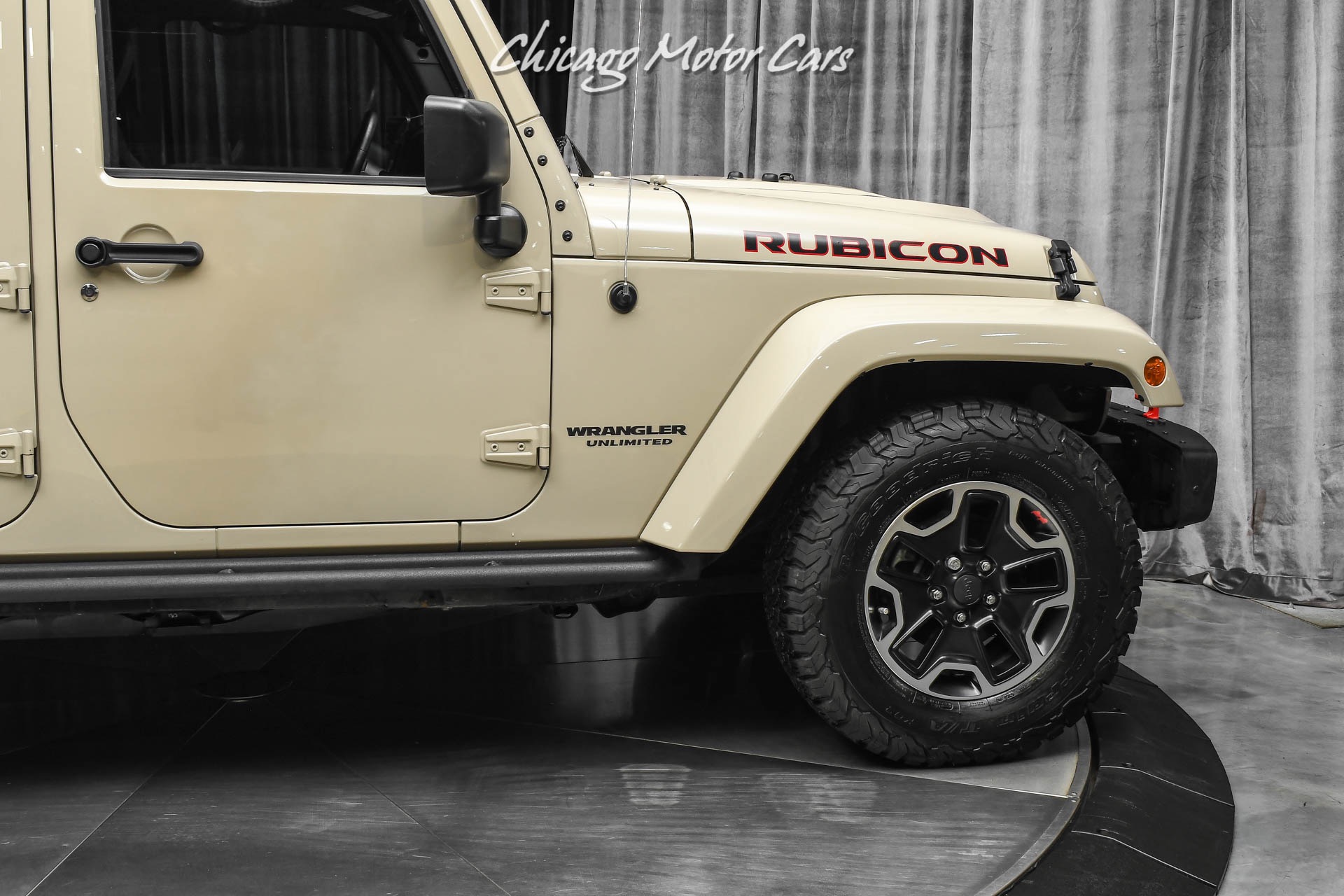 Used 2016 Jeep Wrangler Unlimited Rubicon Hard Rock RARE Mojave Sand!  Serviced! $49k+ MSRP! For Sale (Special Pricing) | Chicago Motor Cars Stock  #19120